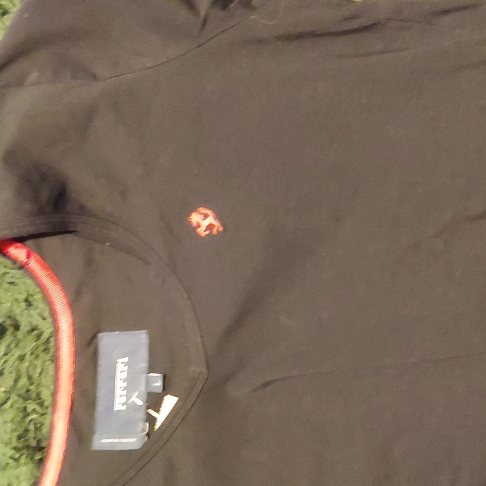 Insane promo Ferrari swag. Embroidered v neck